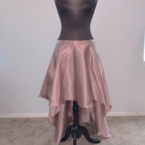 Jodi Kristopher Pink Hi-Lo Skirt